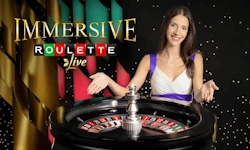 Immersive Roulette live dealer game by Evolution Gaming